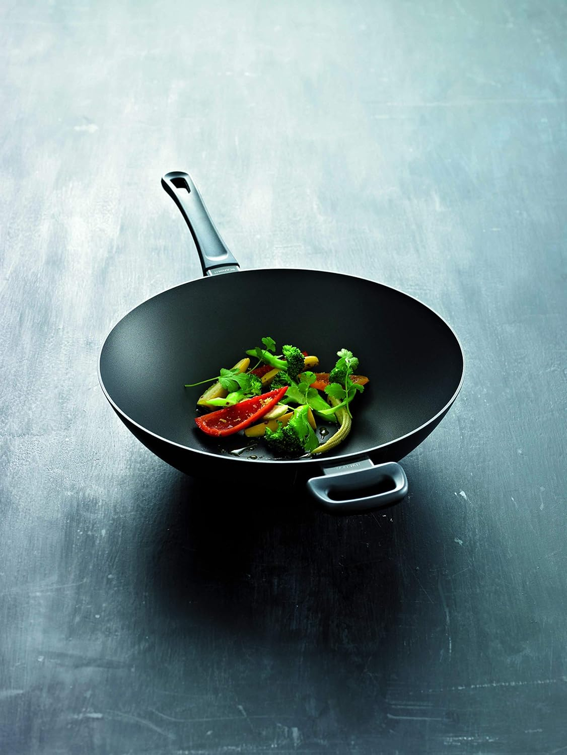 Scanpan Classic Induction Wok, 32 Cm, Black