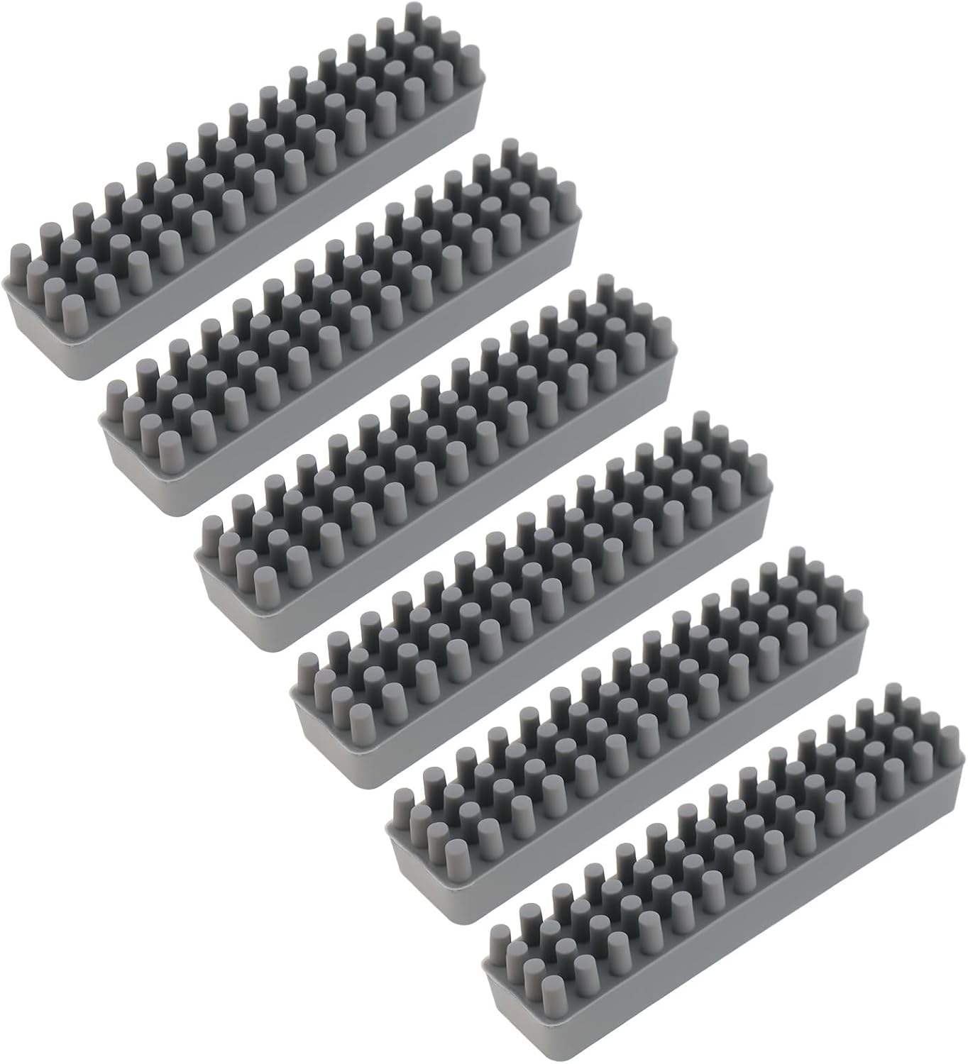 SING F LTD 6X Nozzle Silicone Brush 3D Printer Accessories Compatible with Bamboo Lab A1 Mini Cleaning Filament Wiper Nozzle Assembly