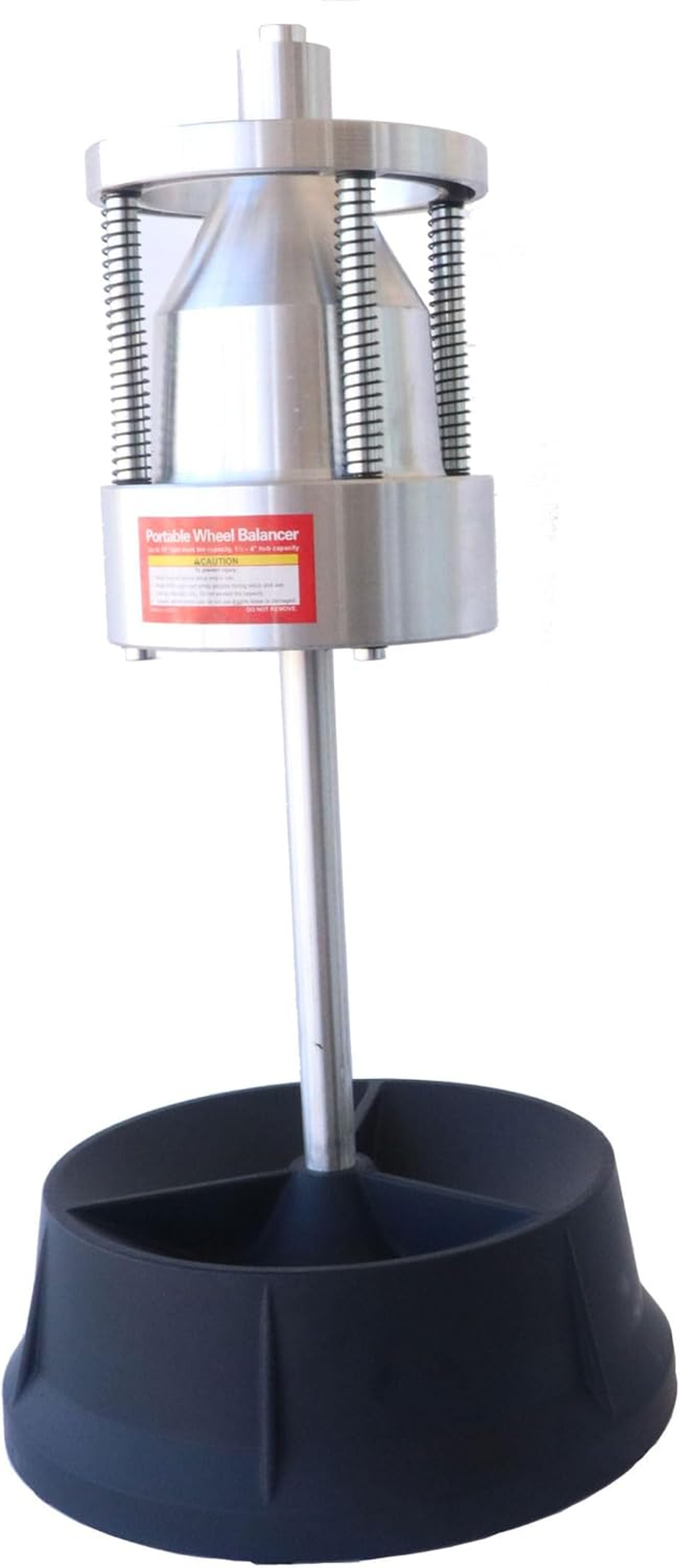 Lonshenno Portable Bubble Wheel Balancer Heavy Duty Tire Balancer with Bubble Level Balancing Wheels for Cars Trucks Black image number 4