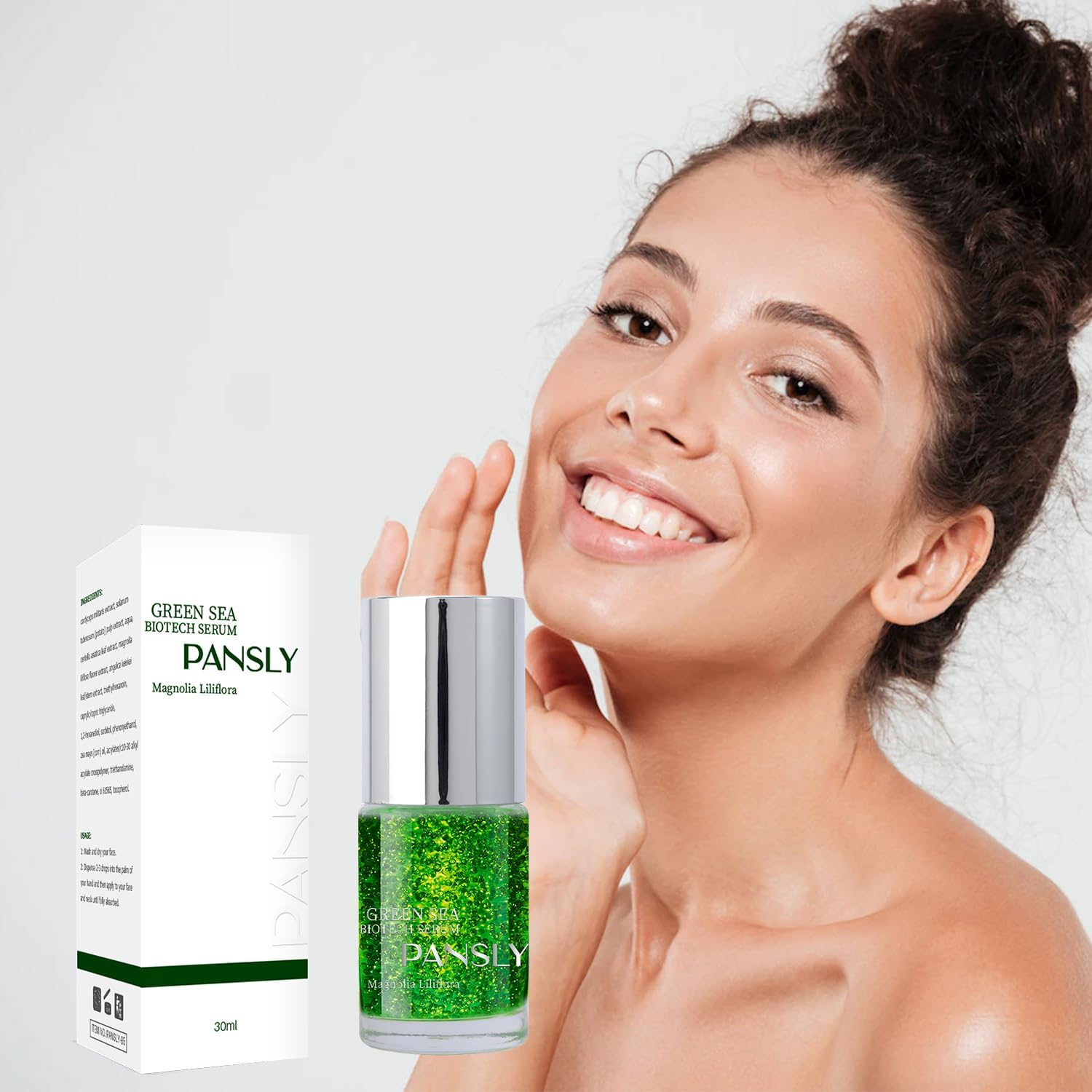 Seaweed Anti-Aging Serum, Natural Botanical Ingredients, Innovative Technology, 30Ml image number 4