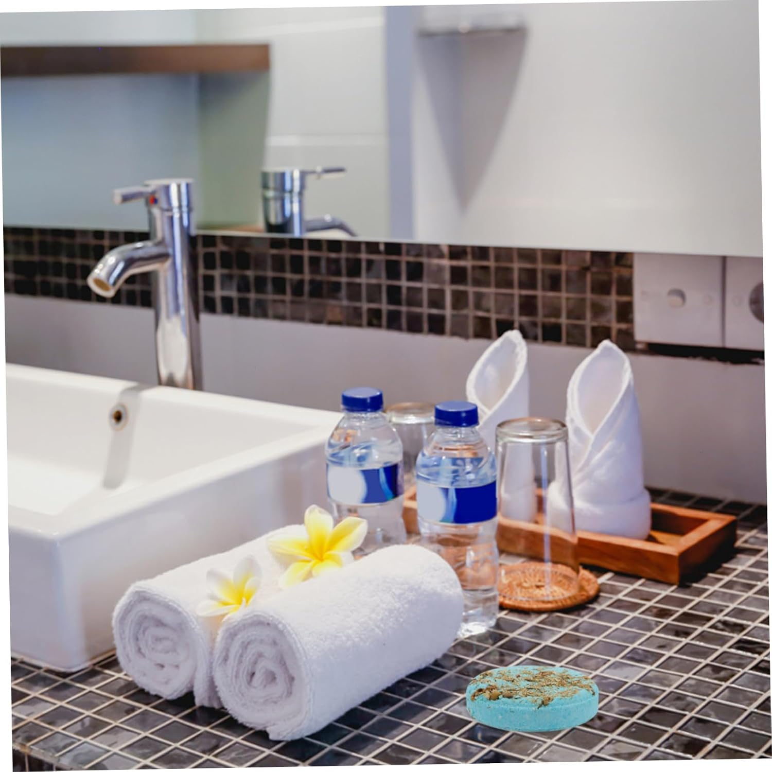 WOONEKY 6 Pack Aromatherapy Sheets Shower for Softening Nourishing Skin image number 6