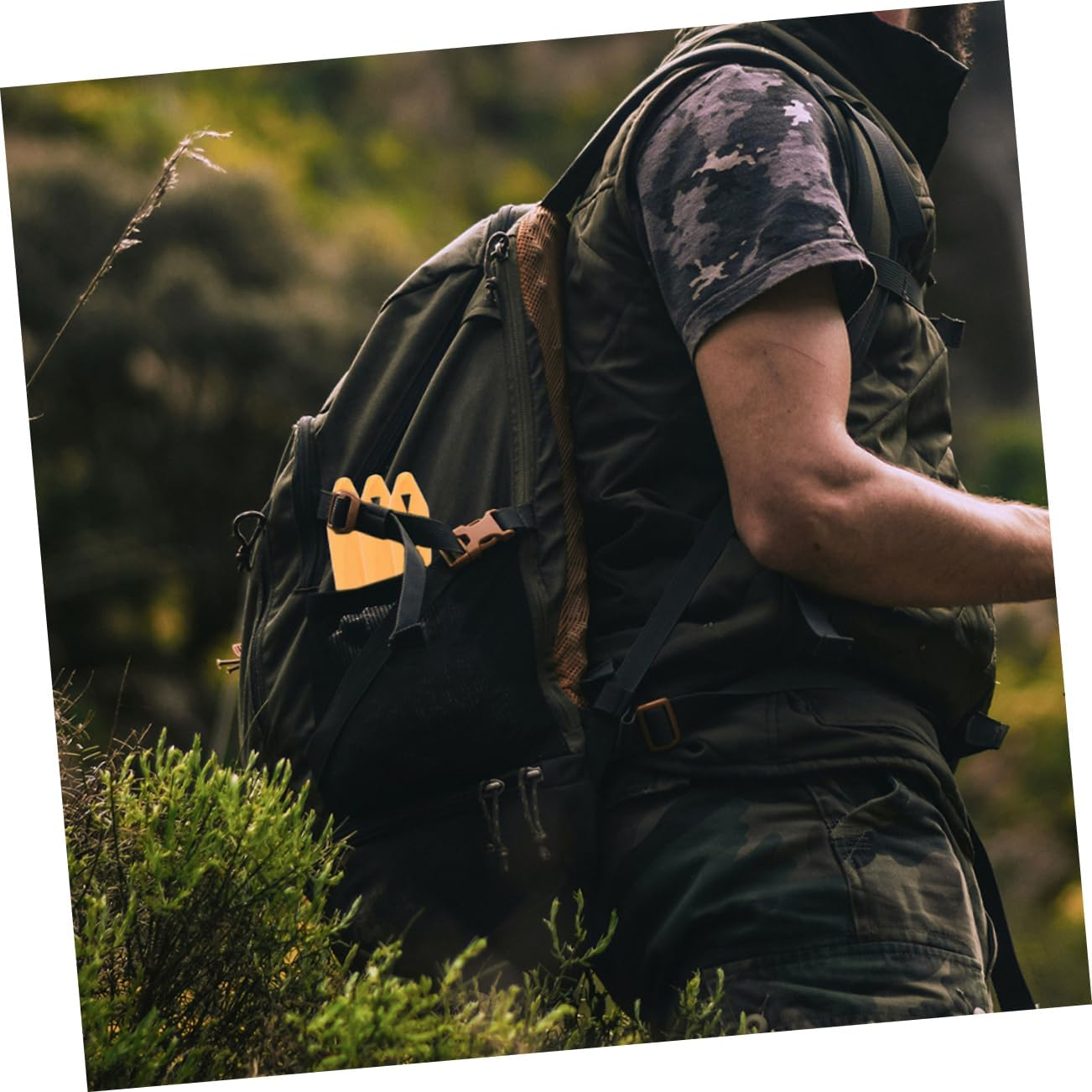 JUMPLAWN 8Pcs Motorcycle Tie down Straps Nylon Cargo Straps Self Ratcheting Secure Luggage for Atvs Motorcycles image number 2