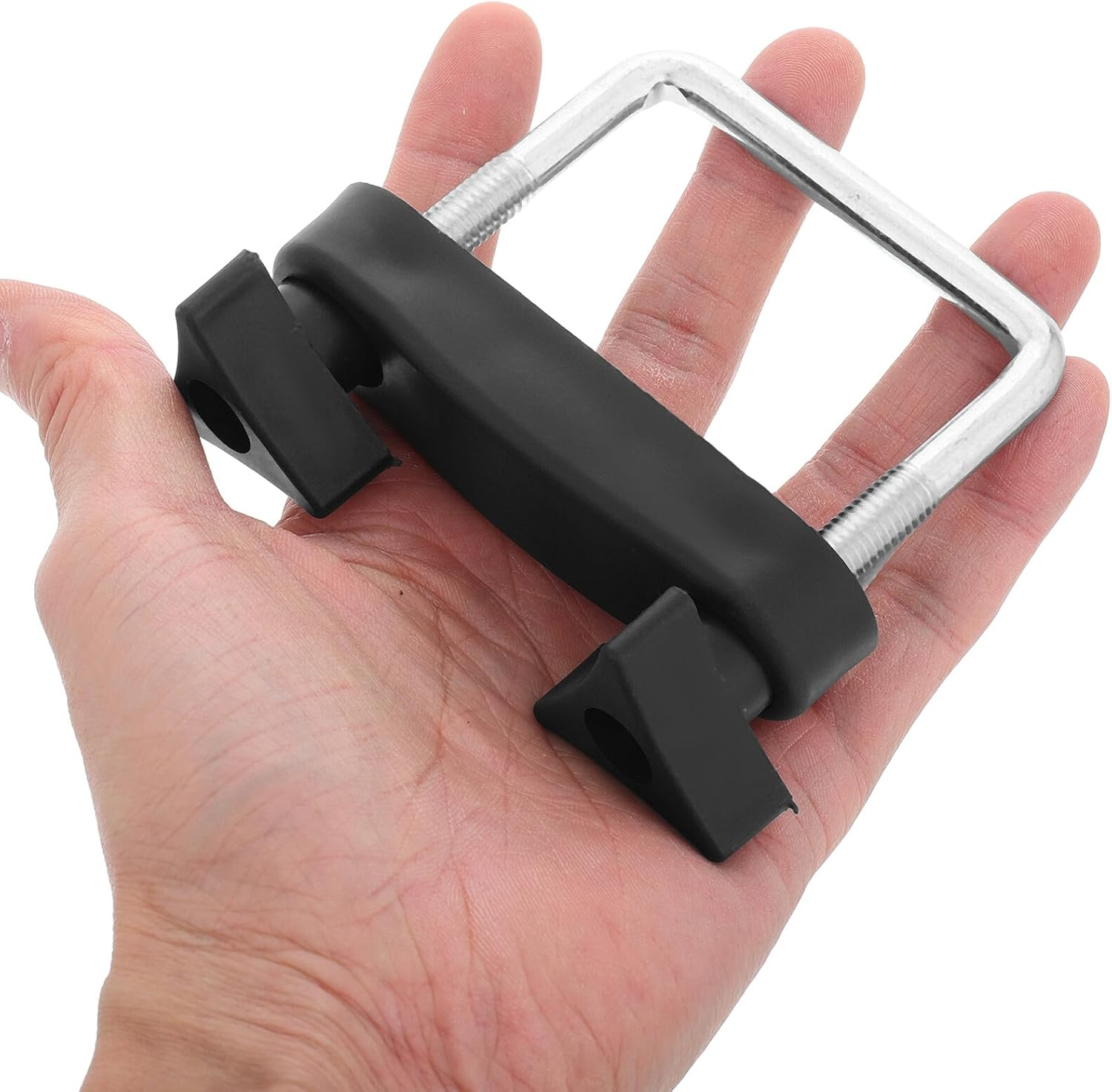 4Pcs Car Roof Rack Crossbar Clips Mounting Brackets for Secure Luggage Carrier Fit Vehicle Roof Rails Easy Installation Automotive Cargo Clamps image number 2