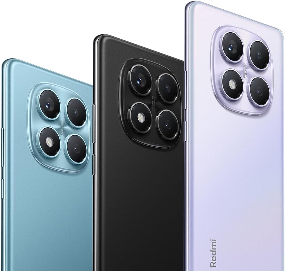 Xiaomi Redmi Note 14 Pro Smartphone, 8+256GB, Blue, 200MP Pro-Grade AI Camera, 5500Mah Battery, 32MP Selfie Camera, AI Features (Charger Not Included)