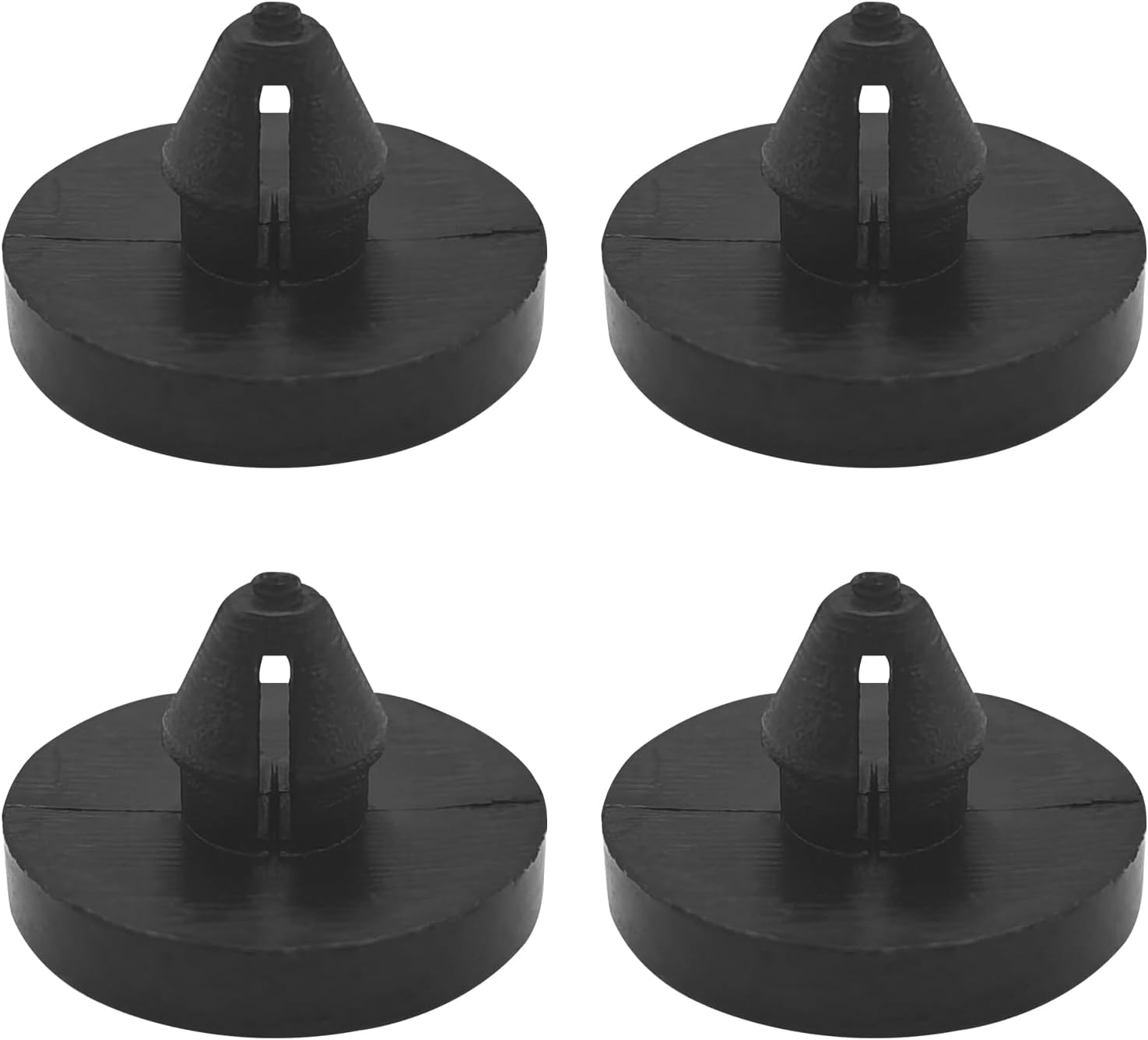 4 PCS Car Brake Pedal Stopper, Wear-Resistant and Corrosion-Resistant Switch Limiter Treadle Pad, Light and Firm Auto Parts, Suitable for Honda CRV Accord Fit 46505-SA5-000 (White)