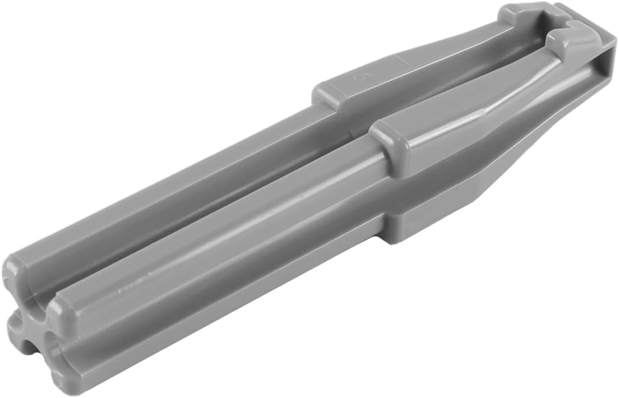 Hoite 2 in 1 Makeup Sharpeners Duckbill Shape for Eyebrow Eyeliner Lip Liner Pencils Gray PVC Material Portable Makeup Tool image number 2