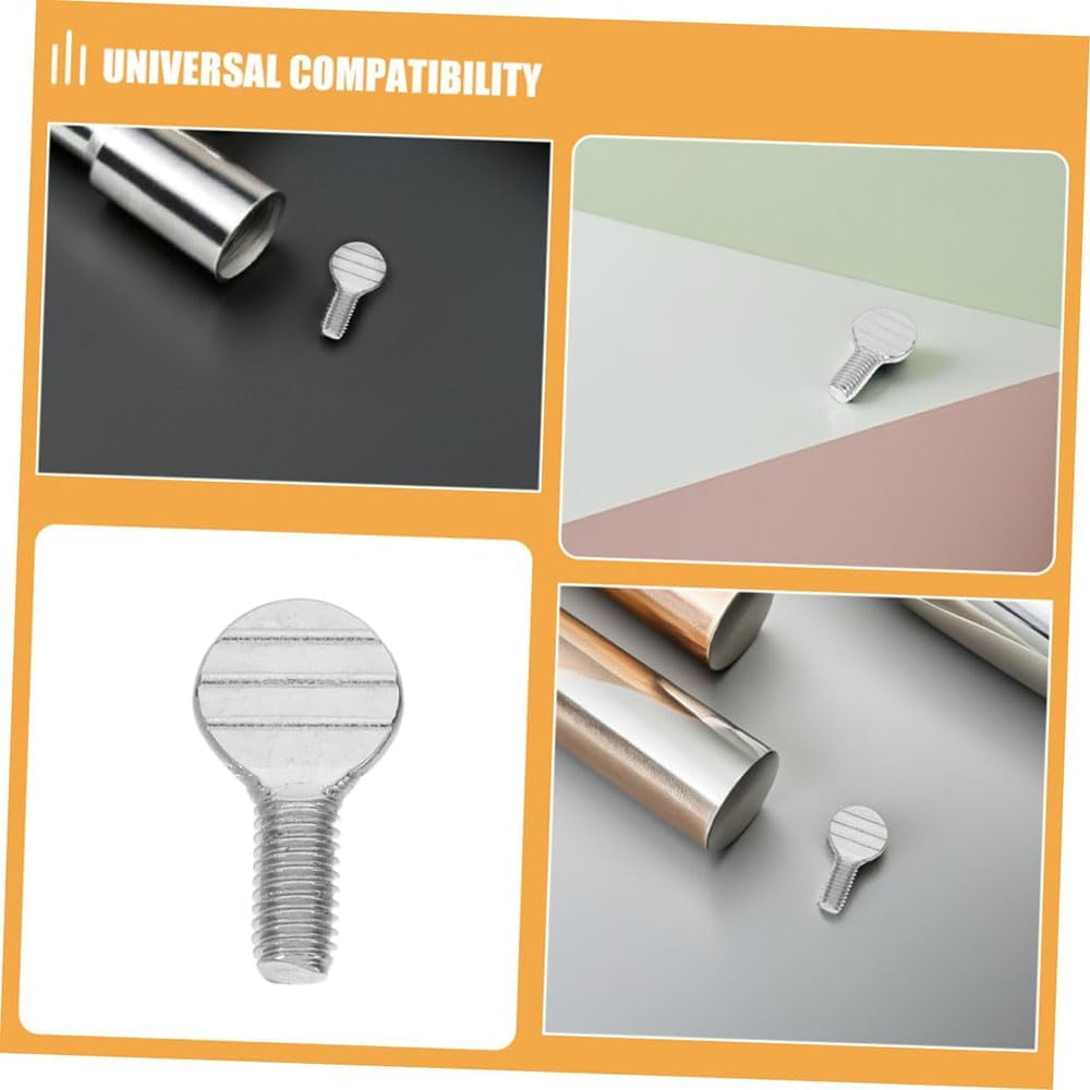 10 Pcs Stainless Steel Rotisserie Screws for Electric Ovens and Air Fryers，Secure Thumb Fasteners, Durable BBQ Grill Accessories, Rust Proof Kitchen Tools for Stable Cooking image number 3