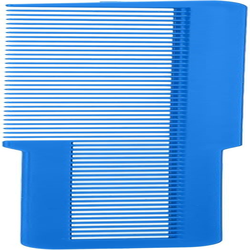 Detangler Comb, Professional Curly Hair Detangling Brush, Fine Wide Toothed Comb for All Hair Types for Women and Men(Blue) image number 4