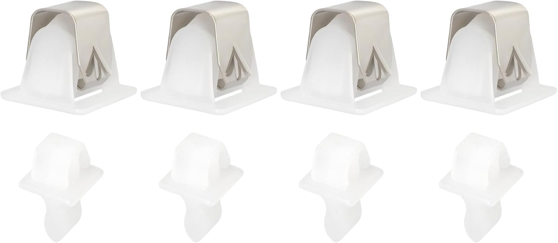 Briny River 4Pcs Dryer Door Latch with Plug-Ins AP4037288 19950209 306436VP 33001791 PS2029855 R0601523 W10116757 Y313912 Compatible with Whirlpool Compatible with Maytag image number 5