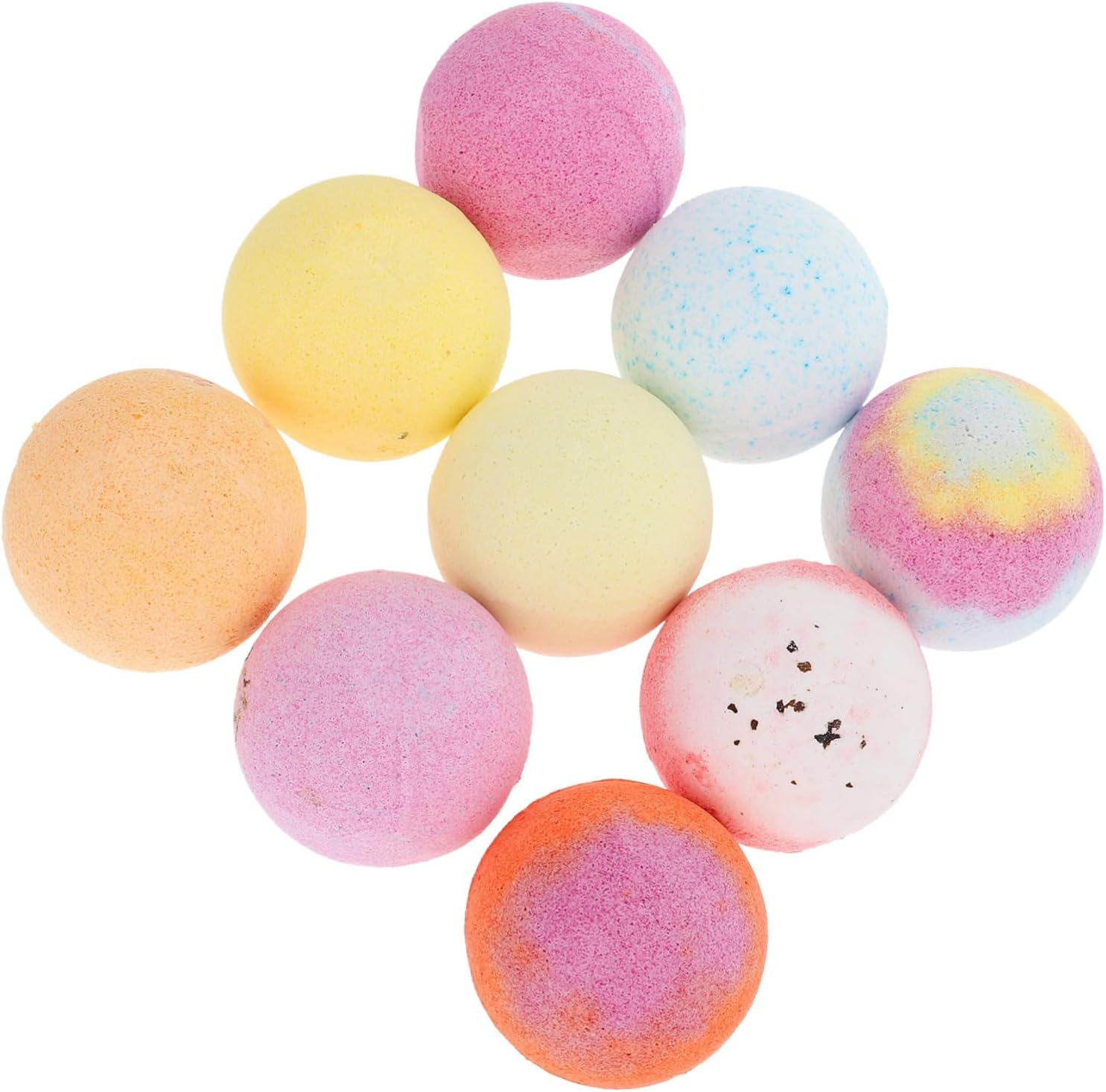 Ipetboom 9Pcs Essential Oil Set 60G Moisturizing Bathing Balls for Relaxation and Stress Relief Handmade Women Mothers and Special Occasions image number 4