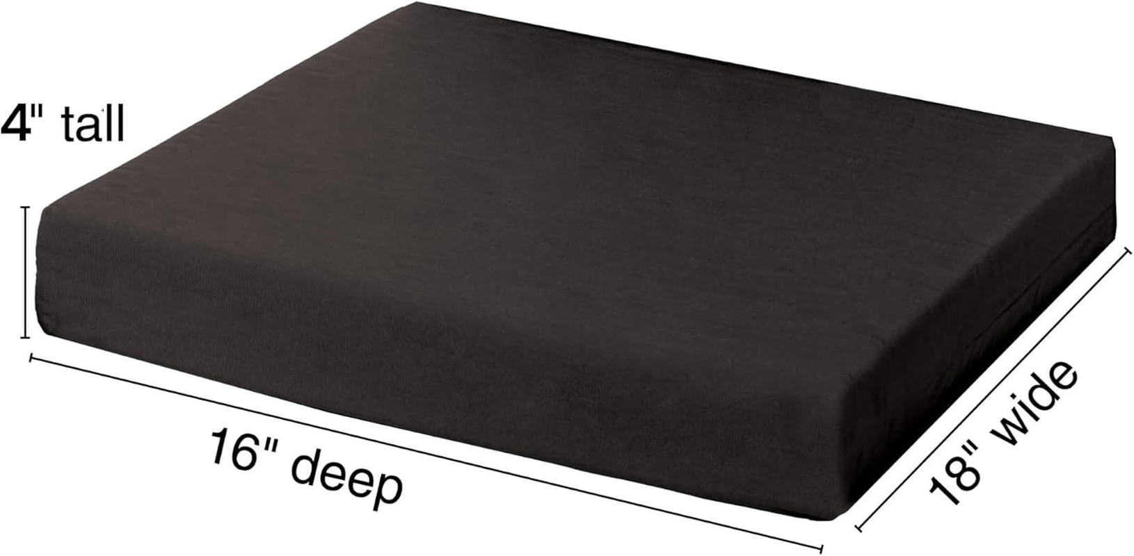 Essential Medical Supply Rehab 1 Cushion, 18 Inch X 16 Inch X 4 Inch image number 3