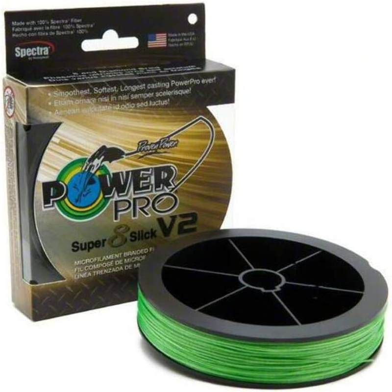 Power Pro Super8Slick V2 Onyx Black Braided Line