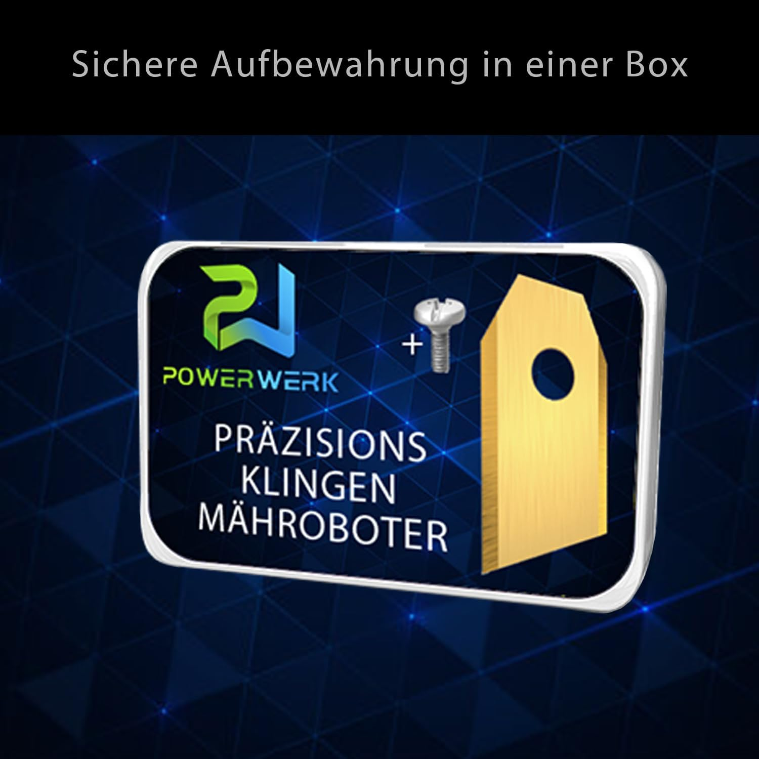 30 X Titanium Blades Longlife Suitable for All Husqvarna&reg; Automower&reg; / Gardena&reg; Robotic Lawnmower/Suitable for 105, 310, 315, 320, 420, 430X, R40I - (0.75 Mm) image number 3