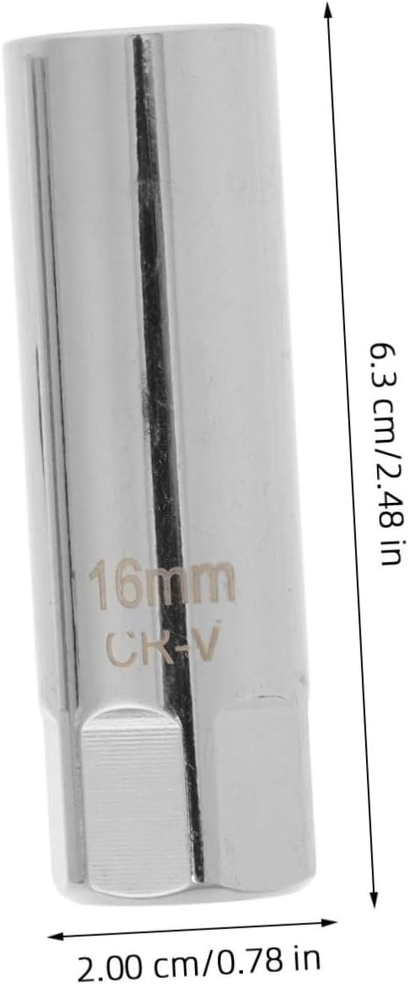 PLAFOPE Spark Plug Removal Kit 3/8 Inch Socket Wrench Set with 14Mm 16Mm Magnetic Sockets Universal Automotive Repair Tool for Car Engine Maintenance image number 6