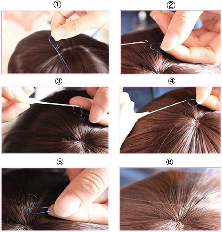 12 Colors Hair Tinsel Kit with Tools, Hair Tinsel Heat Resistant Sparkling Shiny Fairy Extensions for Christmas New Year Halloween Party and Accessories Extensions(Color:Colorful) image number 2