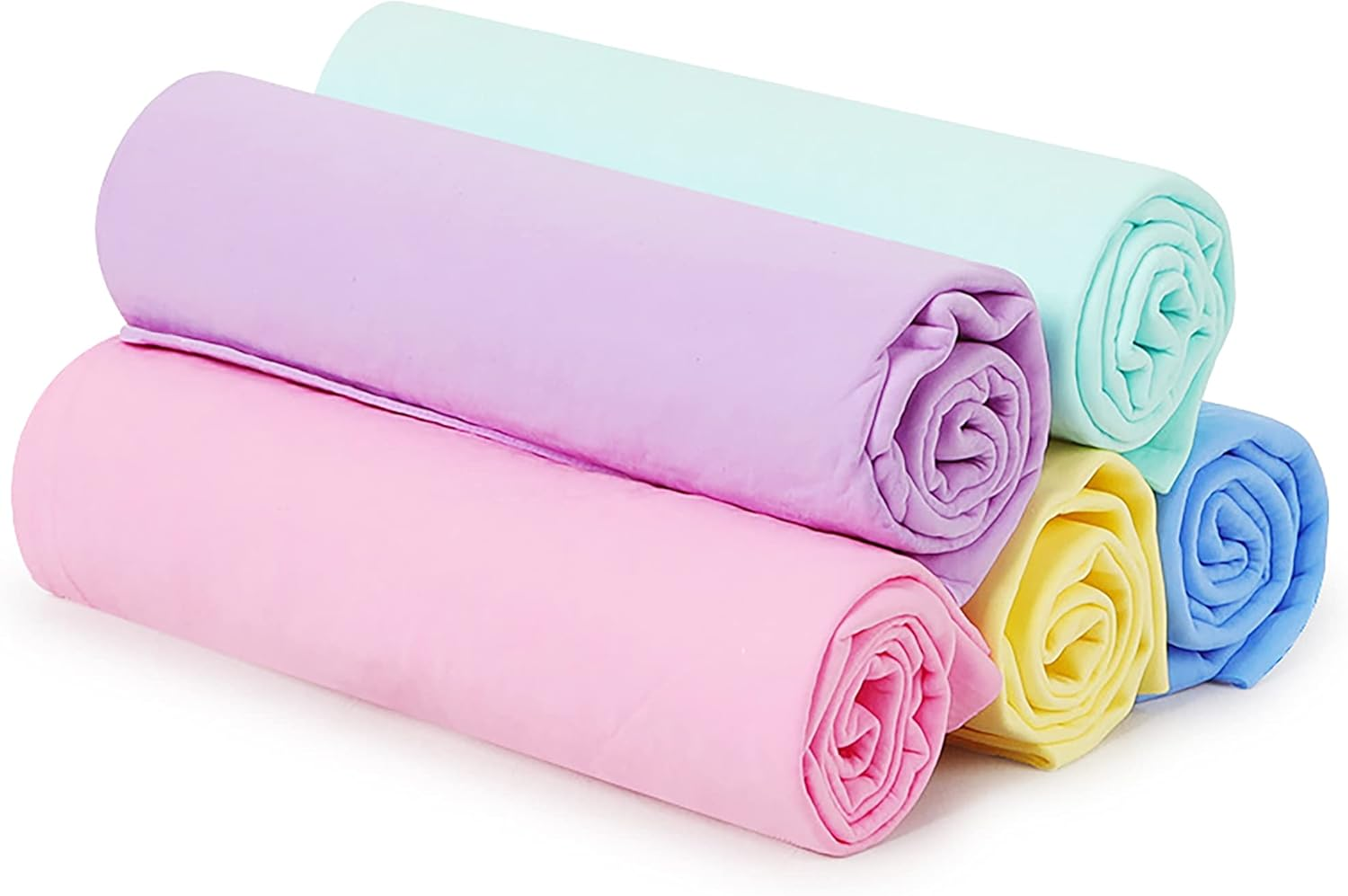 Pet Quick Dry Shammy Towel Bulk, Cat Towel, 5 PCS Dog Super Absorber Grooming Towel, Dog Grooming Towels Pack Small Box