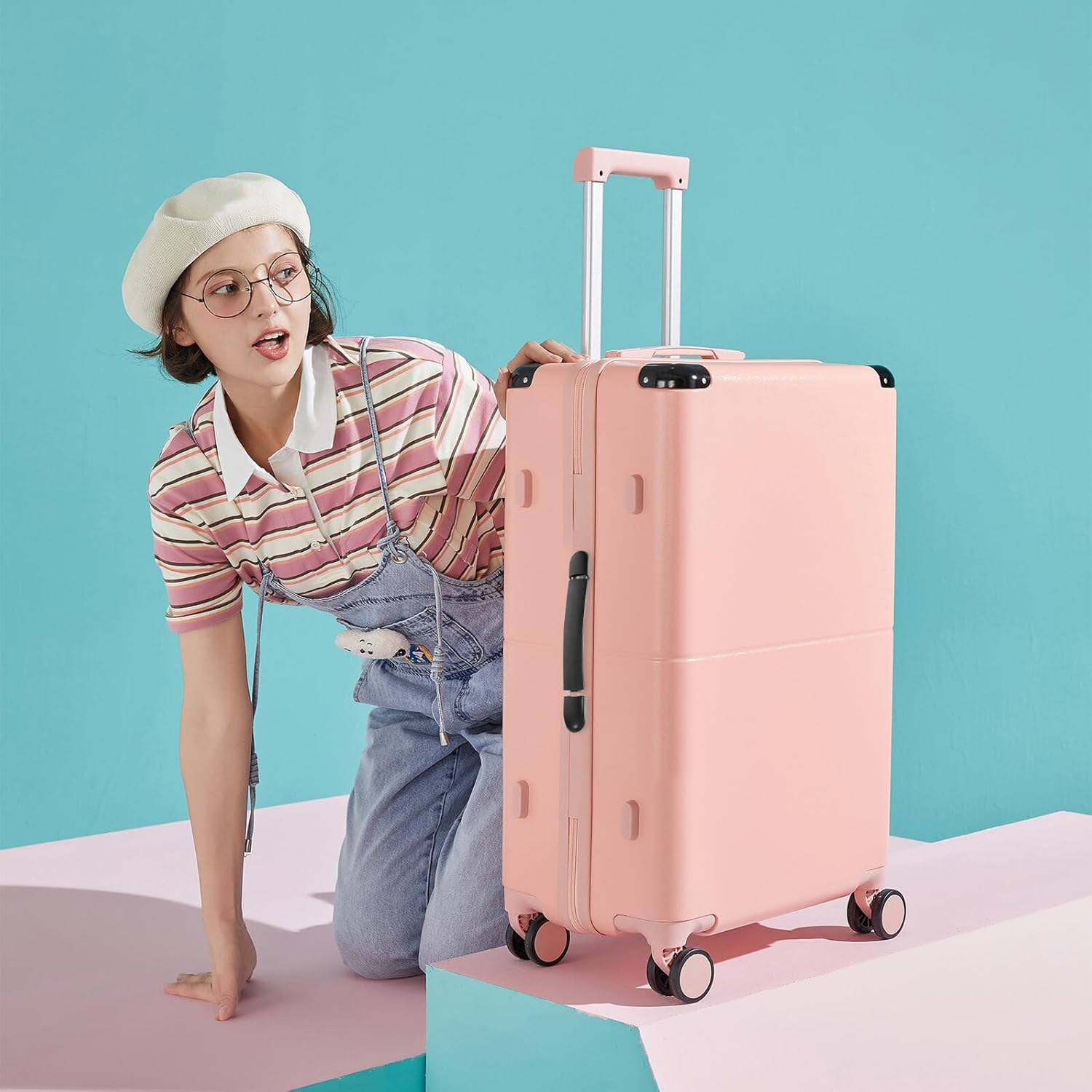 Yardenfun 2Pcs Plastic Replacement Suitcase Handle Grip for Luggage Case Travel Suitcase Luggage Handle Replacement Accessories image number 5