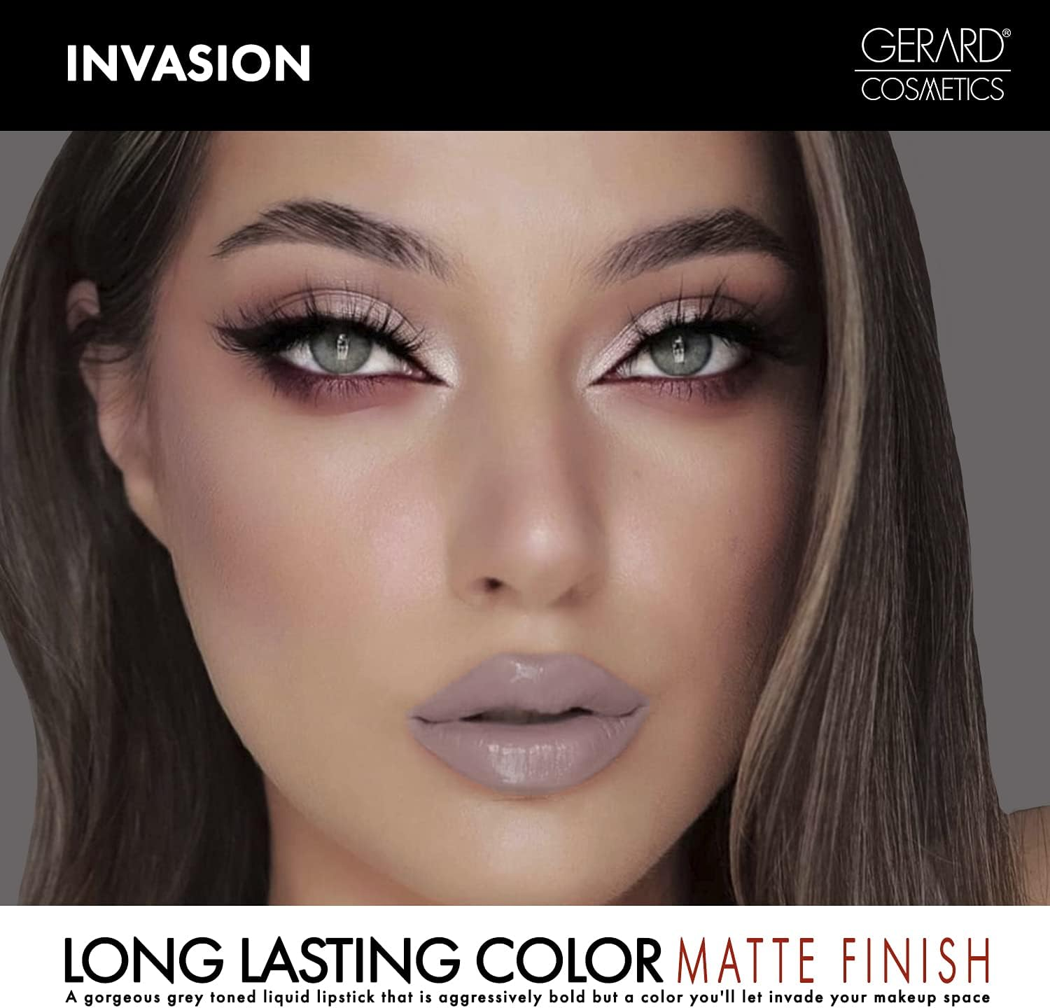 Gerard Cosmetics Invasion Hydra-Matte Liquid Lipstick - Bare It All image number 5