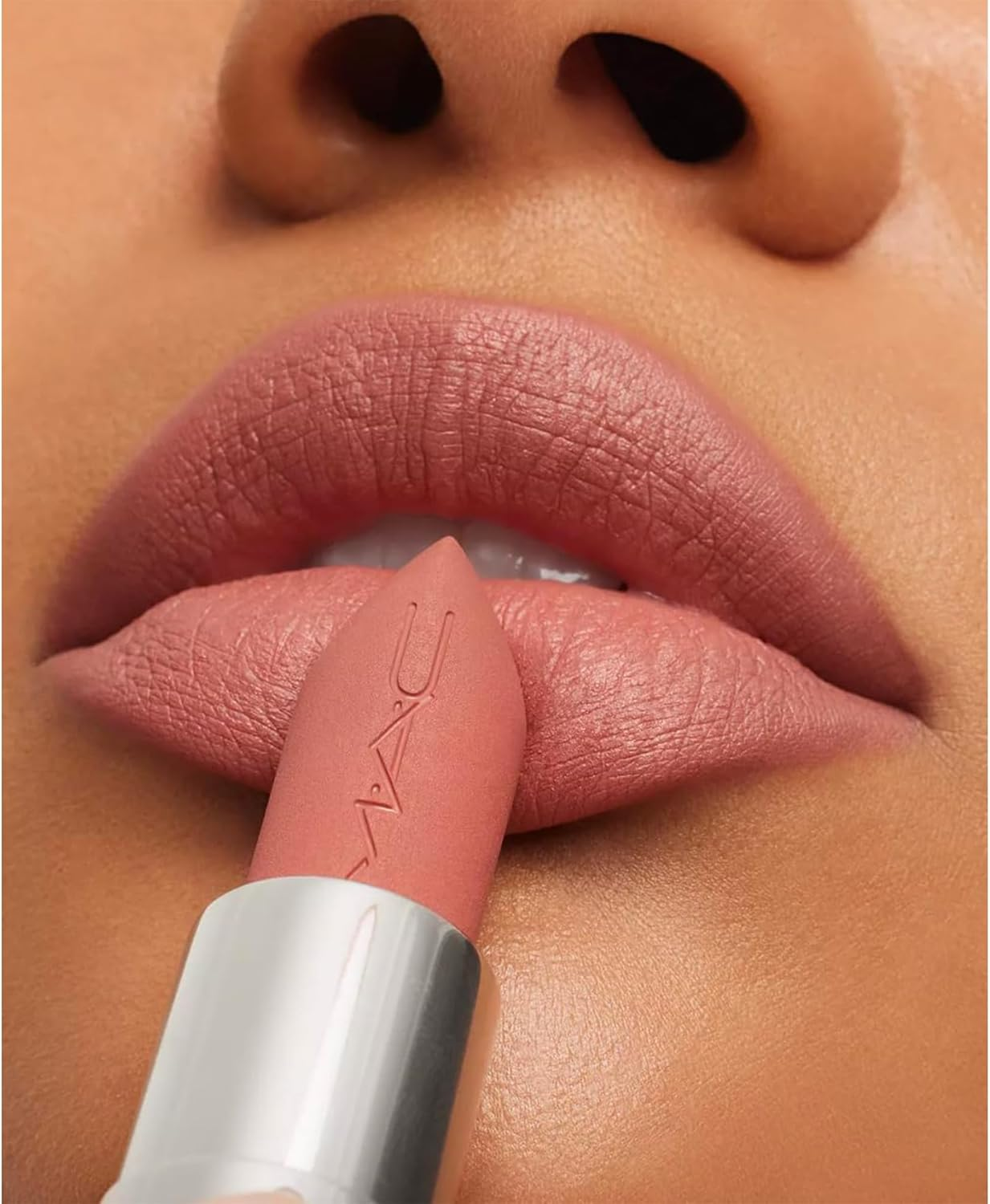 Macximal Silky Matte - Velvet Teddy by MAC for Women - 0.11 Oz Lipstick image number 5