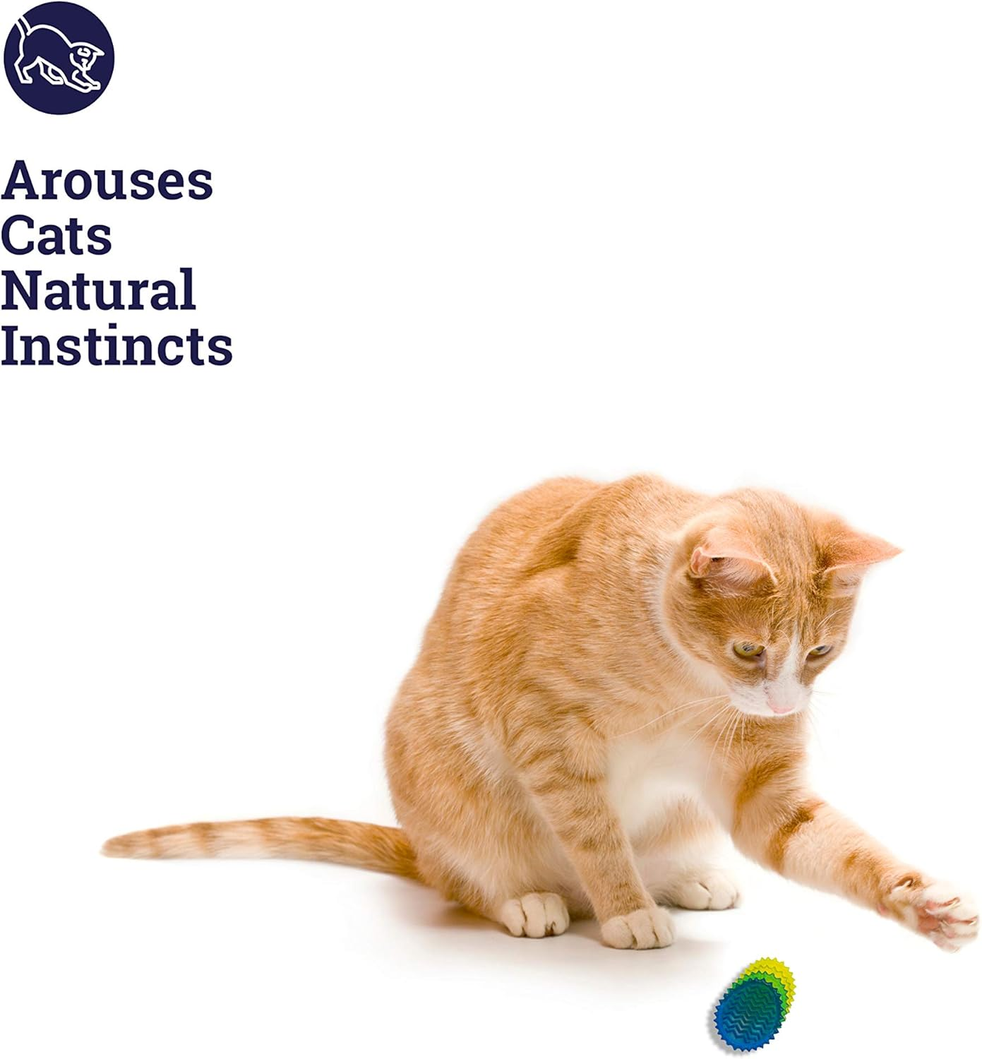 Petstages Toss N' Flip Chips Catnip Infused Cat Chew Toys image number 6