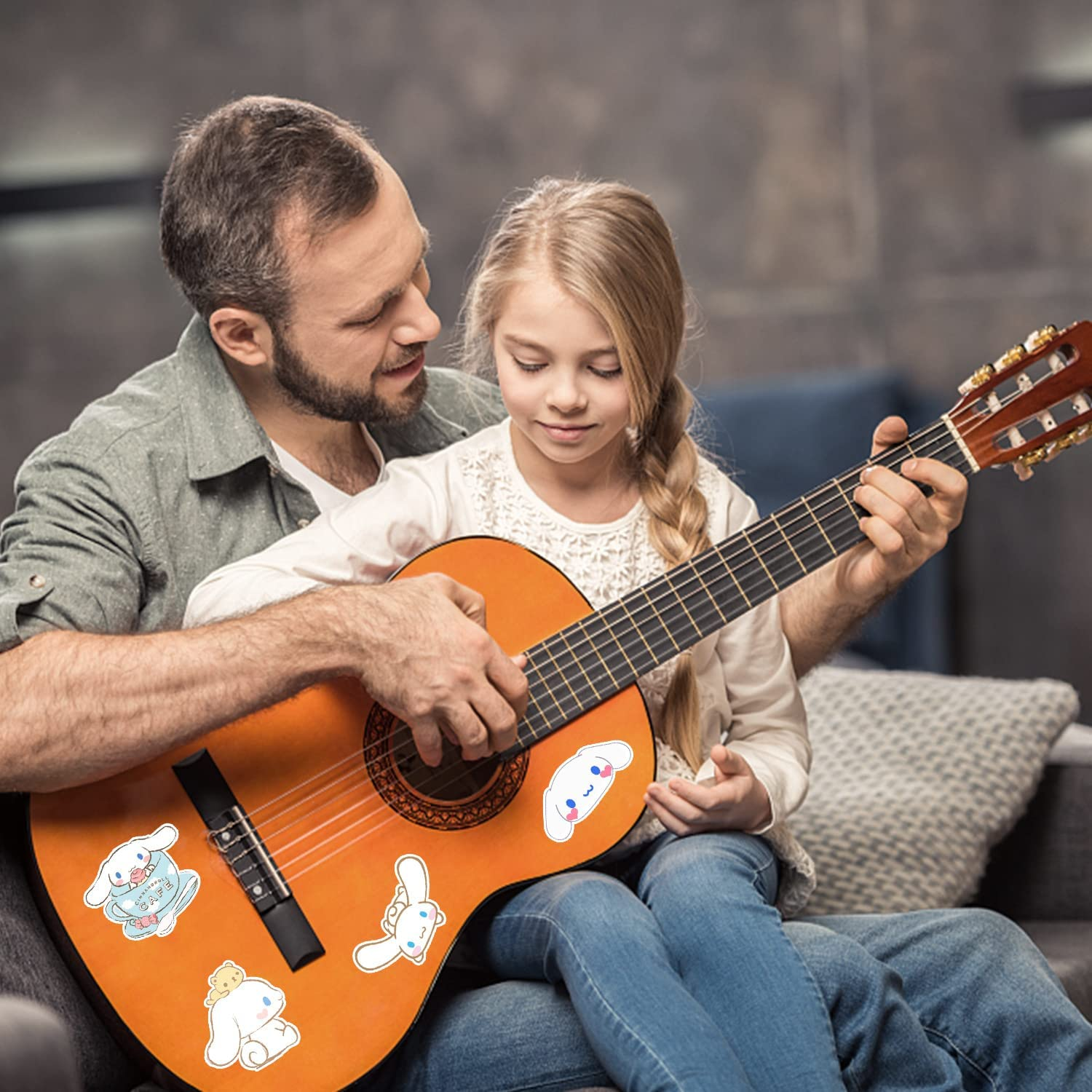 50 Packs Cinnamoroll Babycinnamoroll Stickers Water Bottles Laptop Phone Motorcycle Computer Guitar Skateboard Hydroflasks Anime Vinyl Sticker Waterproof Aesthetic Trendy Decals for Teens Girls Adults image number 1