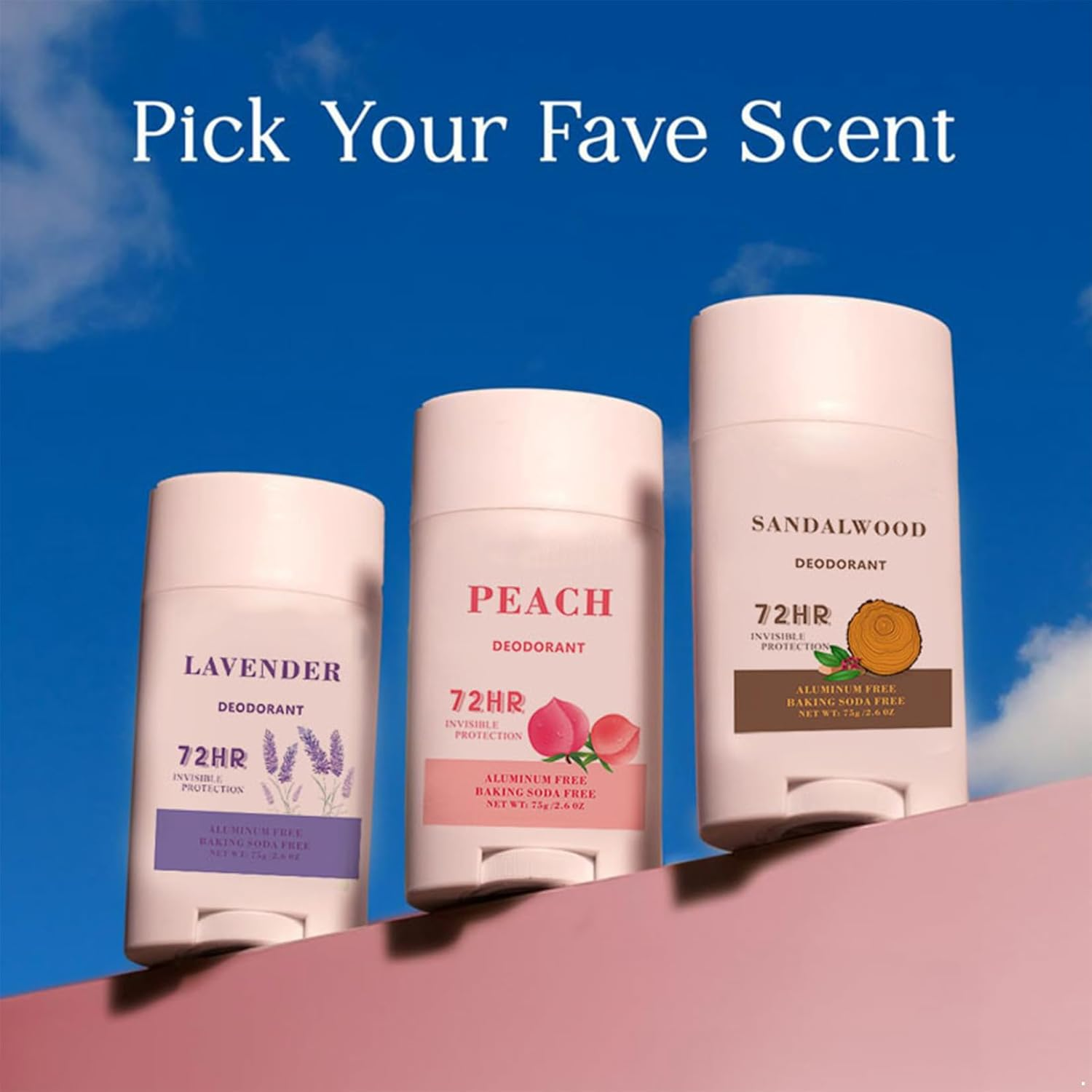 Lejafay Unisex Body Cream Stick, Long-Lasting Deodorant with a Refreshing Fragrance, Perfect for Underarms & Skin Sandalwood One Size - Bergamot image number 3