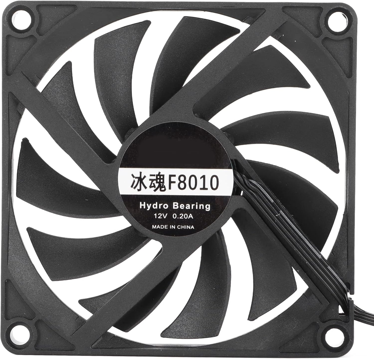 TOPINCN Quick Heat Dissipation PWM Cooling Fan Ultra Thin Chassis Fan for Computer Cases 80 X 80Mm Abssize image number 5