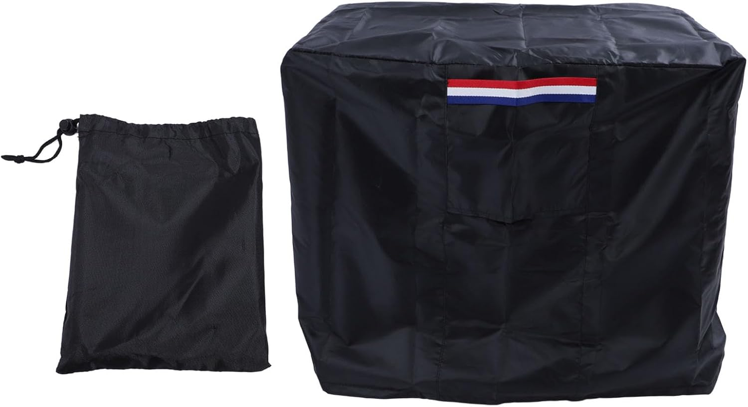 Large Rectangular Fire Pit Cover - 420D Silver Coated Waterproof UV Outdoor Fire Table Cover for Outdoor Patio Gas Fire Table