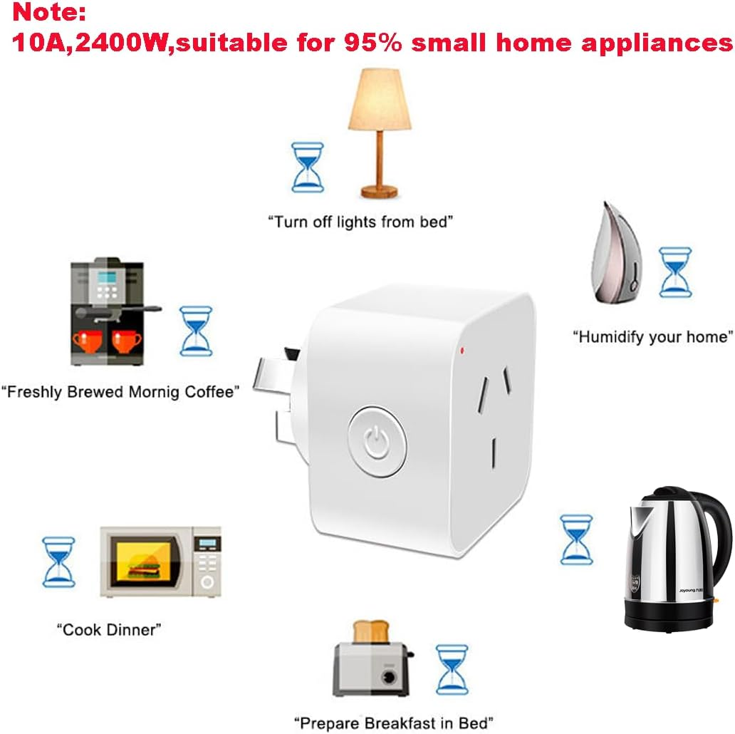 Uantii Matter Plug, Smart Wifi Plug Works with Homekit,Alexa,Works with Google Home, Works with Smartthings (1) image number 6