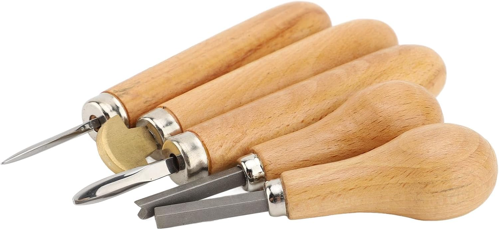 RASTKY Stone Setting Prong and Bezel Set Wood Handle Jewelry Tool Set for Secure Stone Setting for Skilled Beginner for Beech Wood and Metal