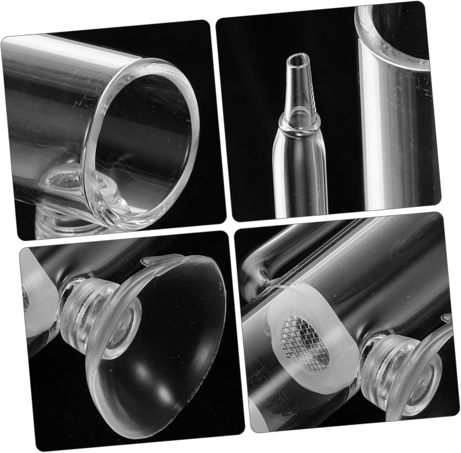 Garneck Shrimp Hatchery Box Glass Breeding Tank Shrimp Eggs Hatchery Isolation Case with Suction Cup Aquarium Fish Incubator Suitable for and Aquatic Pets Breeding