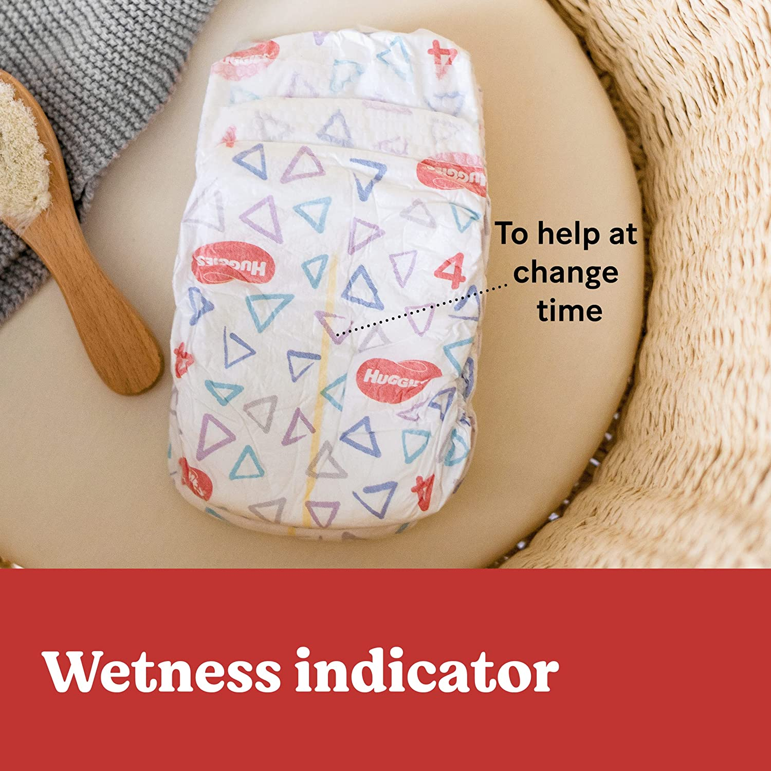 Huggies Essentials Nappies Size 5 (13 - 18Kg) 44 Count image number 4