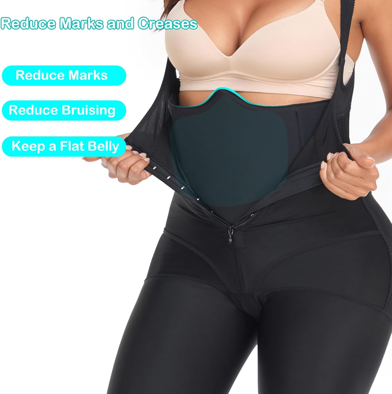 Lipo Foam Abdominal Compression Belly Ab Board 360 Bbl Post Surgery image number 4