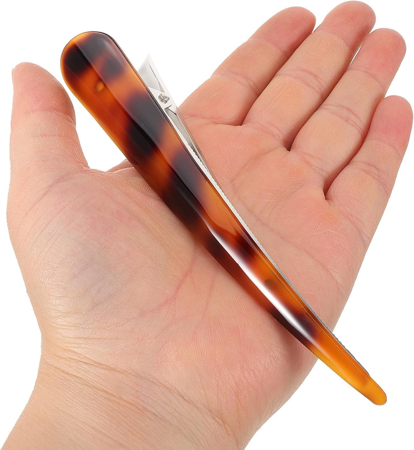 PACKOVE 3Pcs Duckbills Hair Clips Duckbills Hairpins Decorative Duckbills Clips Hair Styling Clips Partition Clamp for Women Girls image number 2