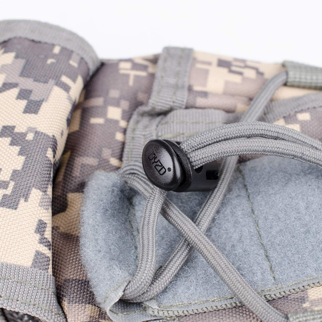 Plastic Cord Locks End Spring Stop Toggle Stoppers Multi-Colour (10PCS Black) image number 1