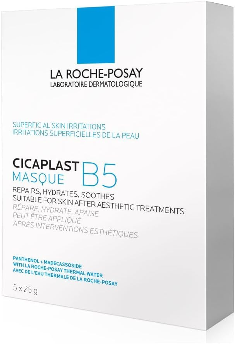 La Roche-Posay Cicaplast B5 Facial Sheet Mask 5Pk