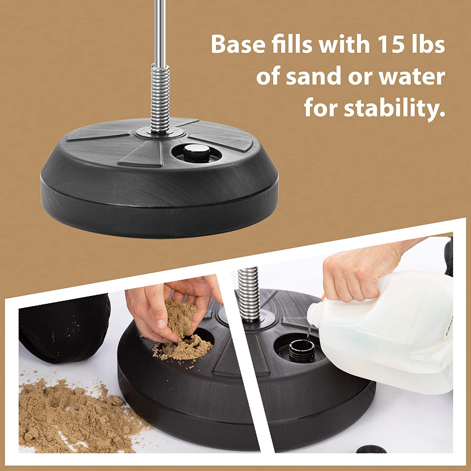 Tech Tools Boxing Ball Set with Punching Bag, Boxing Gloves, Hand Pump & Adjustable Height Stand - Strong Durable Spring Withstands Tough Hits for Stress Relief & Fitness image number 6