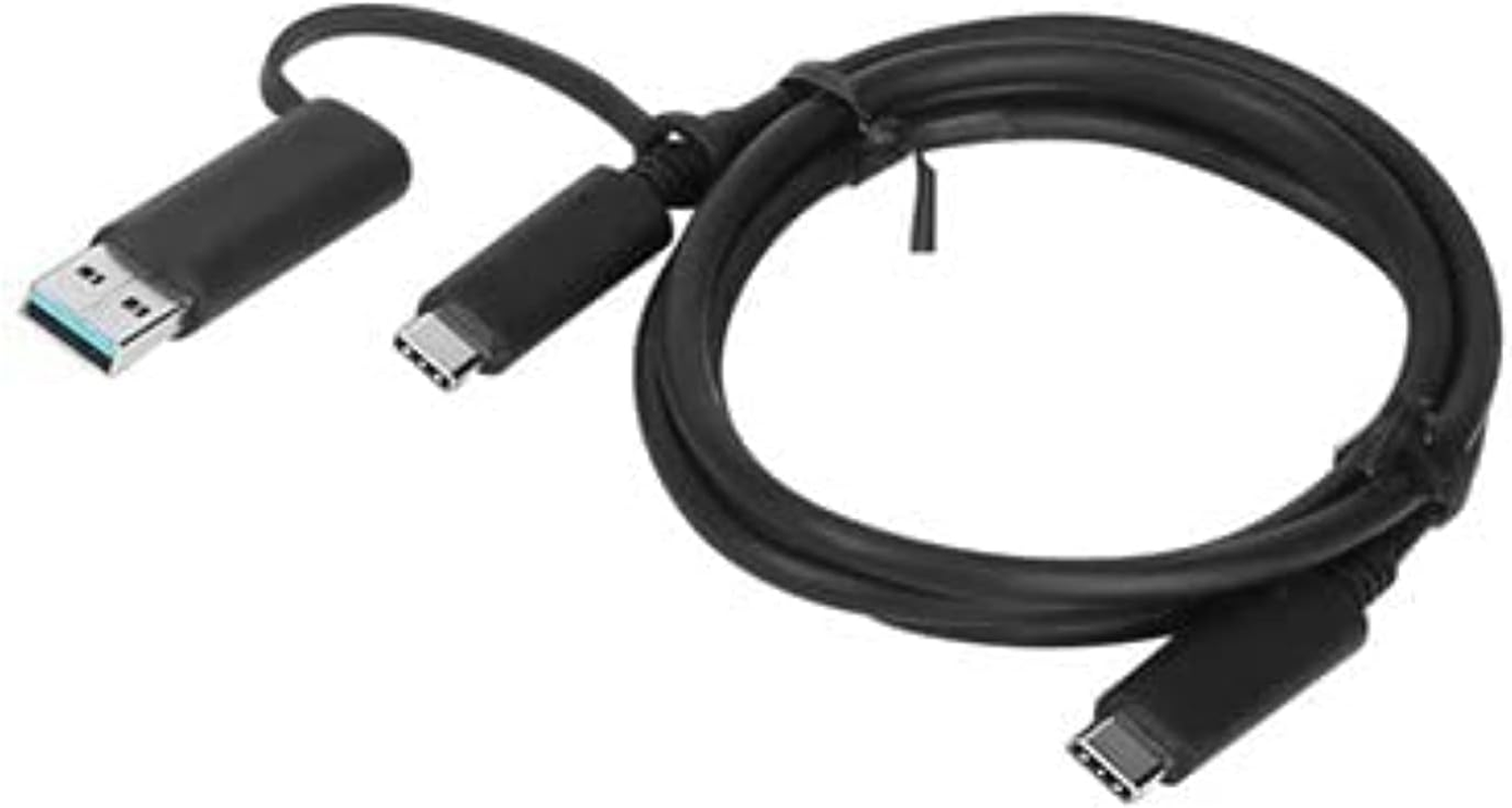 Lenovo 4X90U90618 Hybrid USB-C Cable USB-A image number 1