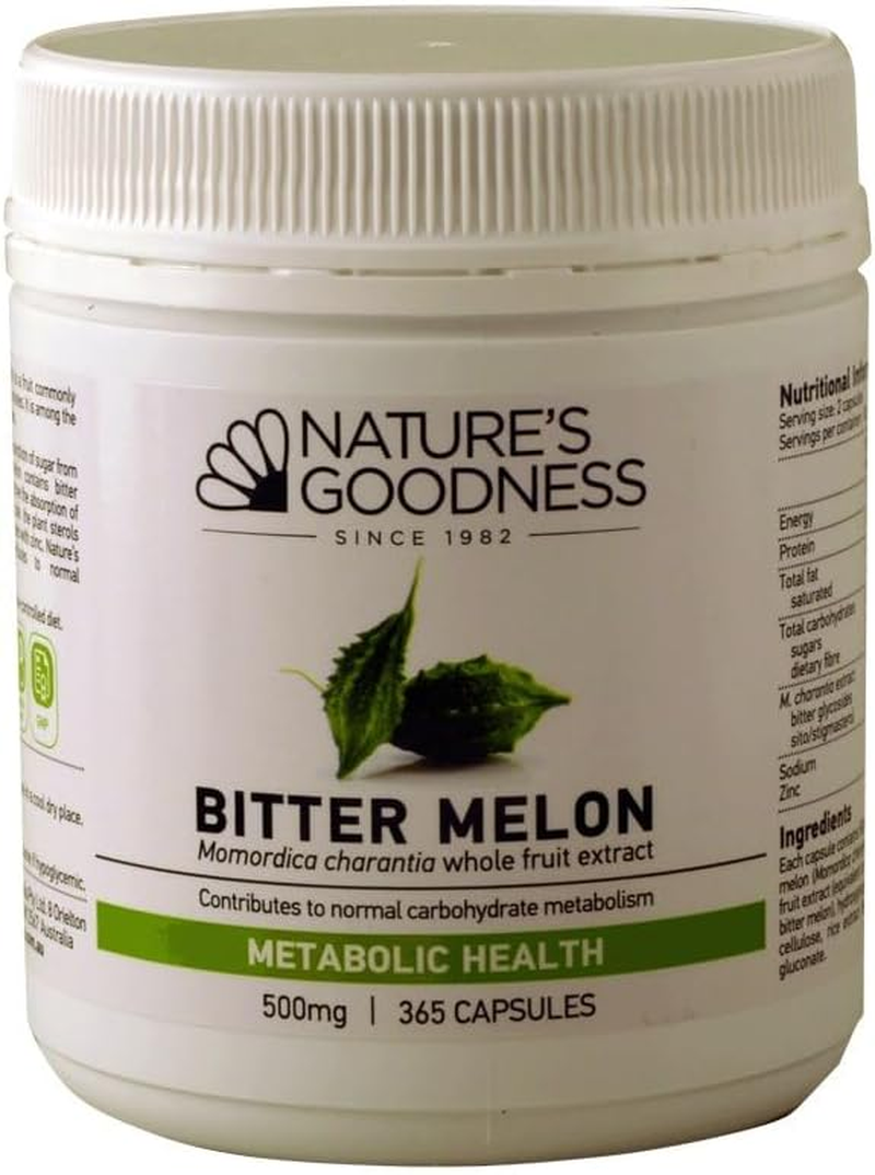 Natures Goodness 500Mg Bitter Melon 365 Capsules