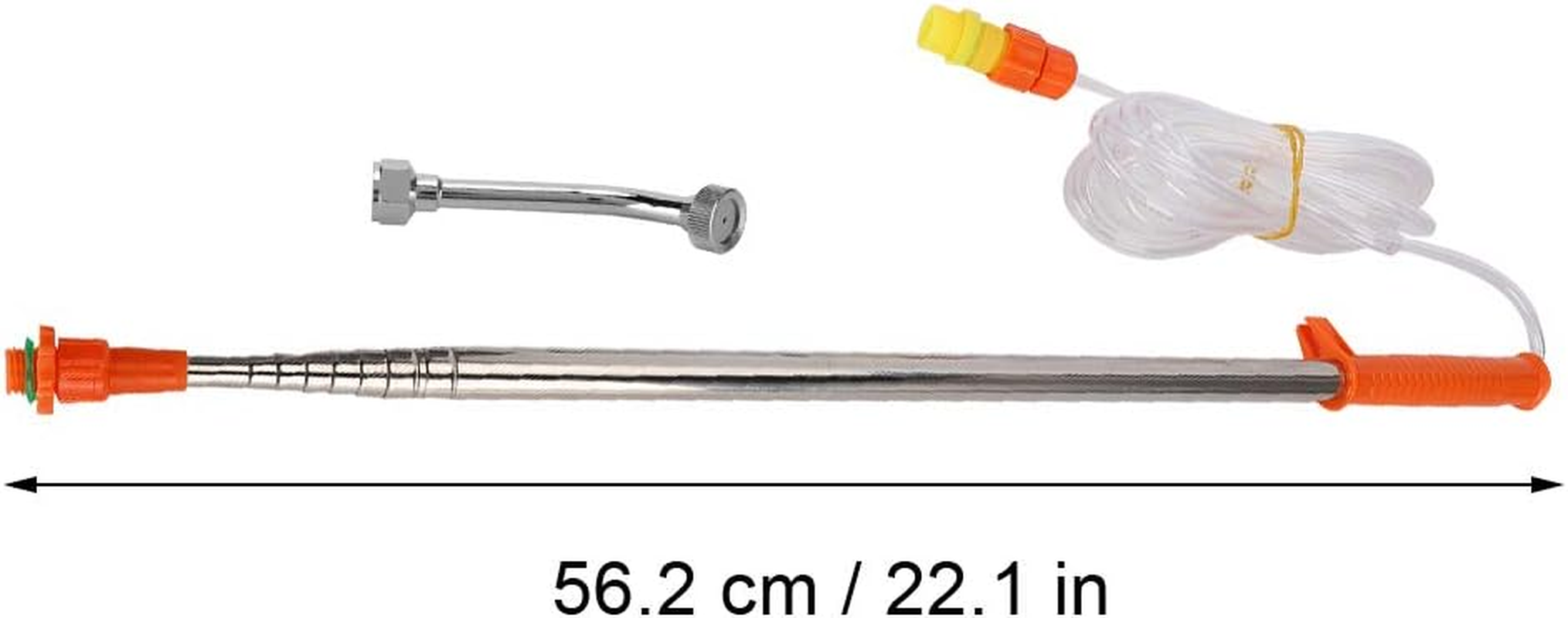 Stainless Steel Telescopic Sprayer Rod Extension Rod with Nozzle for Fruit Tree