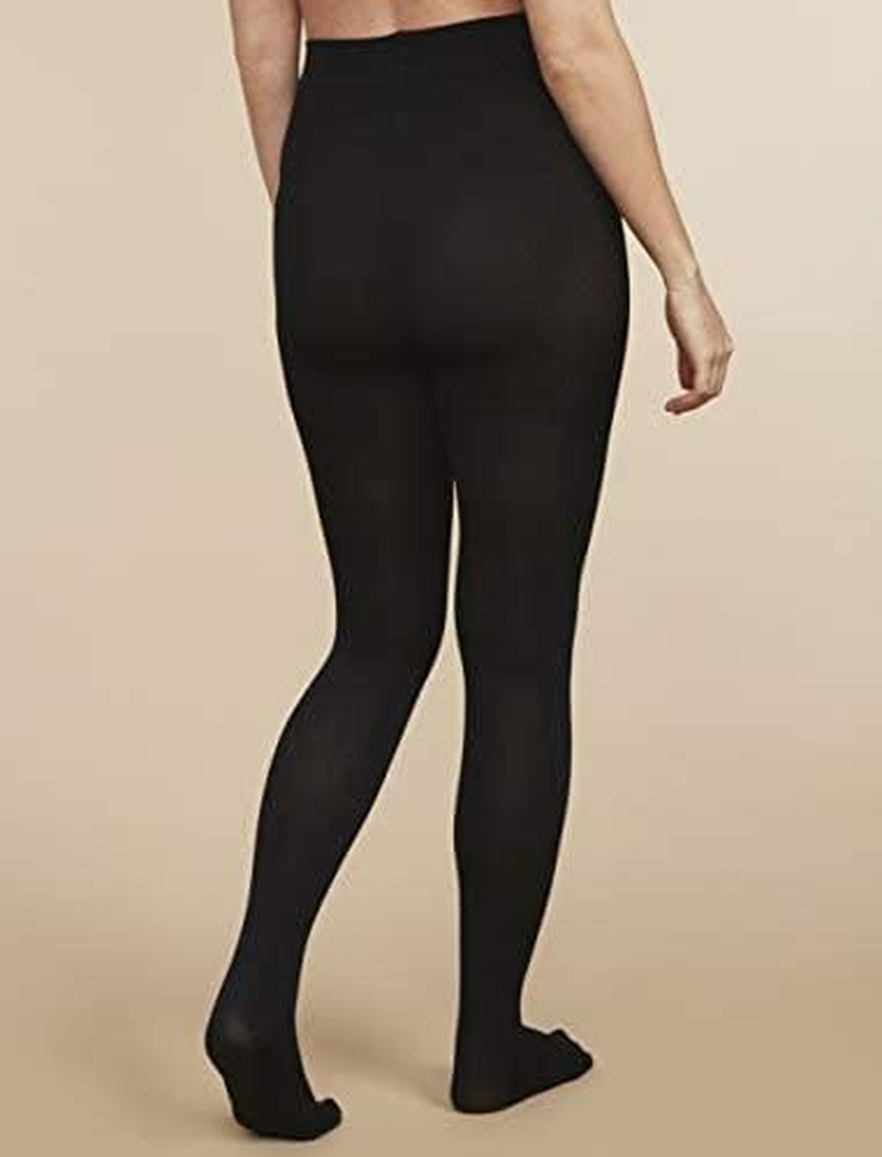 Motherhood Maternity Womens 94822 Pull on Fleece Tights Hosiery - Black image number 1