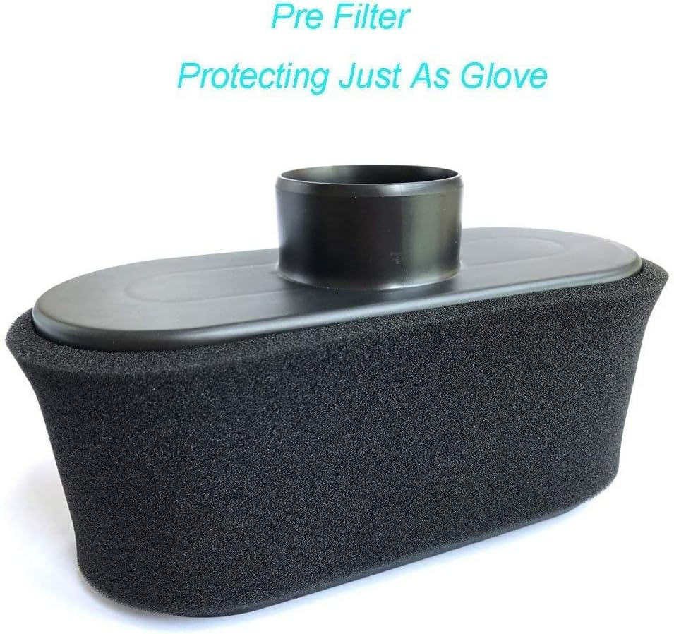 HEYZLASS 2Pack 11013-0752 11013-0726 Air Filter, for Kawasaki FR651V FR730V FR691V Engine Air Cleaner, Lawn Mower Air Filter, plus 11013-7046 Pre Filter image number 1