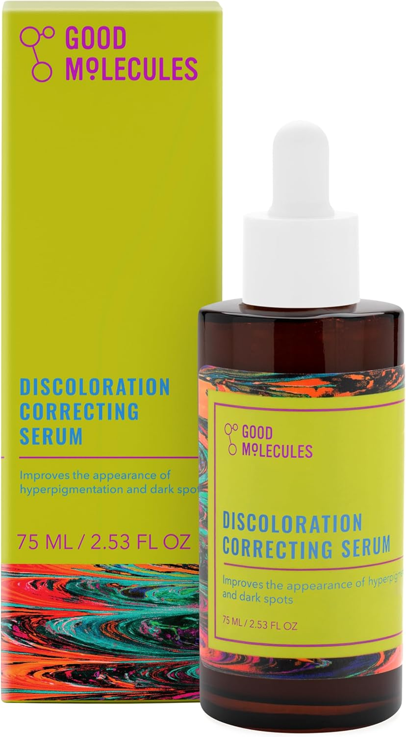Good Molecules Discoloration Correcting Serum - Tranexamic Acid Ester Salt and Niacinamide for Dark Spots, Sun Damage, and Age Spots - Skincare Face image number 5