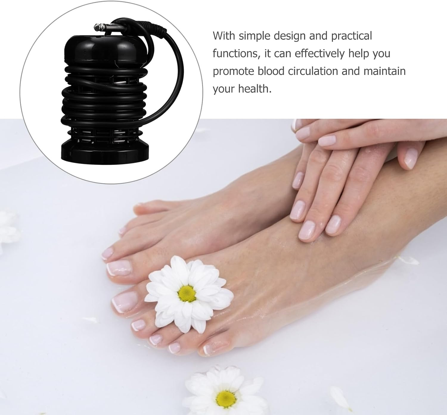 Professional Ionic Coils Foot Spa Array for Detox Bath Machine Plastic Footbath Cleanse Tool with Compatibility for Health Maintenance image number 1