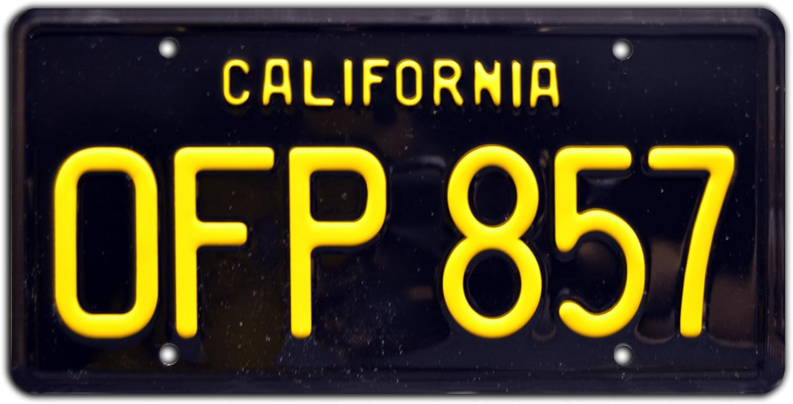Herbie the Love Bug | OFP 857 | Metal Stamped License Plate image number 5