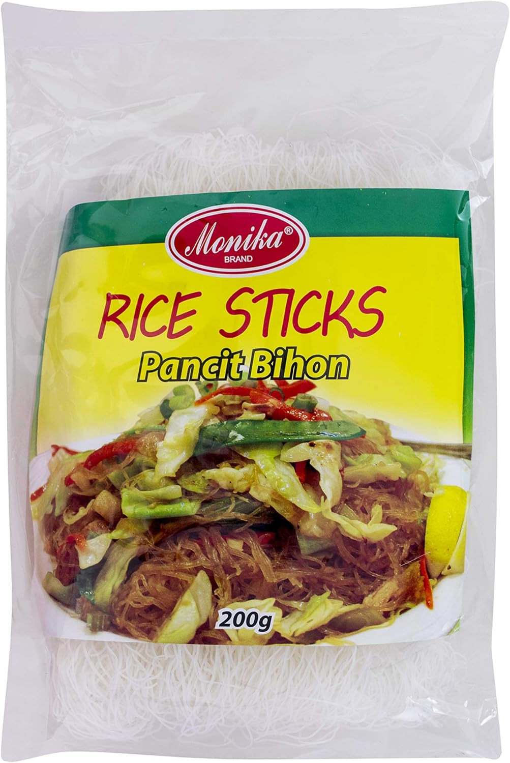 Monika Pancit Bihon Rice Stick Noodles, 200 G image number 1