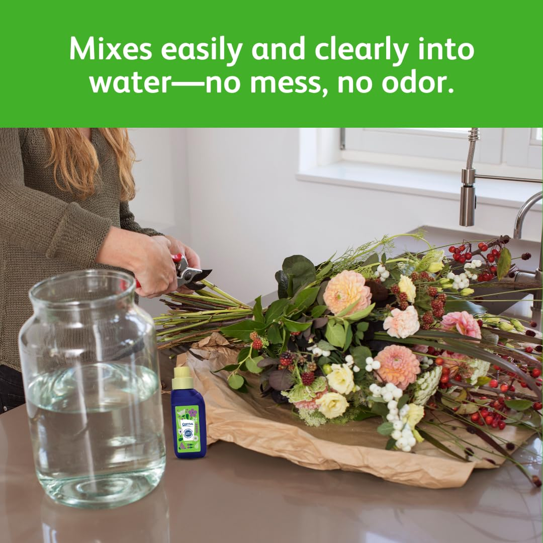 Chrysal Cut Flower Universal Food (10 Ml/L Bottle) &mdash; Increase the Flower Boost with Floral Supplies for Fresh Flowers &mdash; Flower Arrangements Supplies &mdash; Ideal Florist Supplies &mdash; Flower Food image number 4
