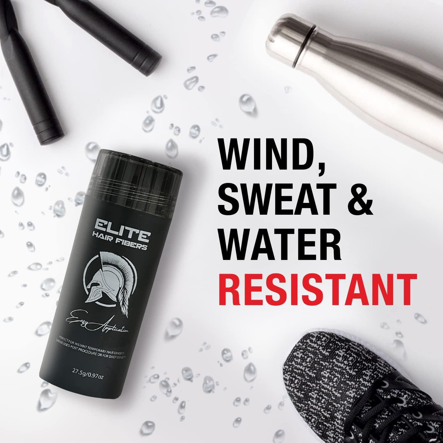 ALL NATURAL - Instantly Increase Hair Density - for Men & Women - 27.5G (Light Blonde) image number 3