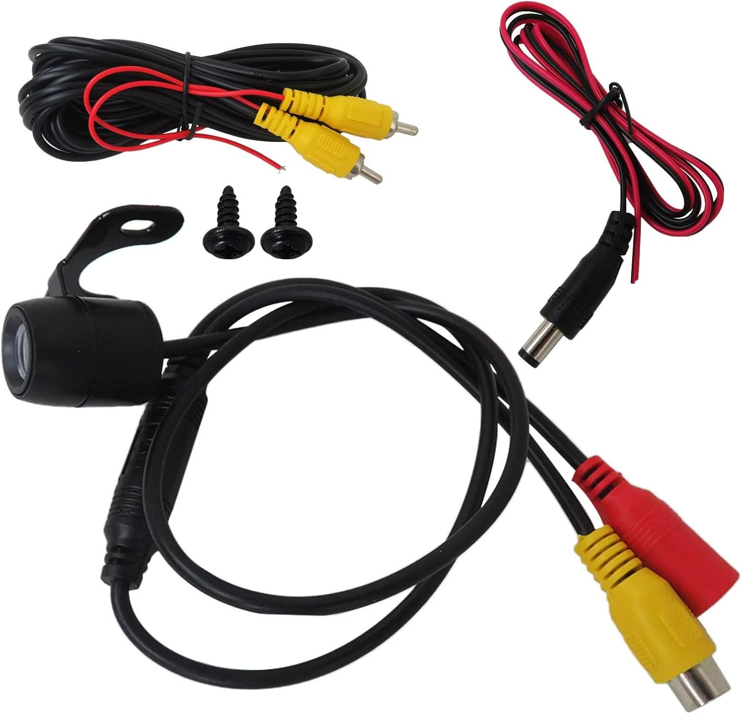 Universal Rearview Backup Camera with Die Cast Metal Housing and Metal Anti-Theft Bracket, 170 Degree Wide Viewing Angle image number 2