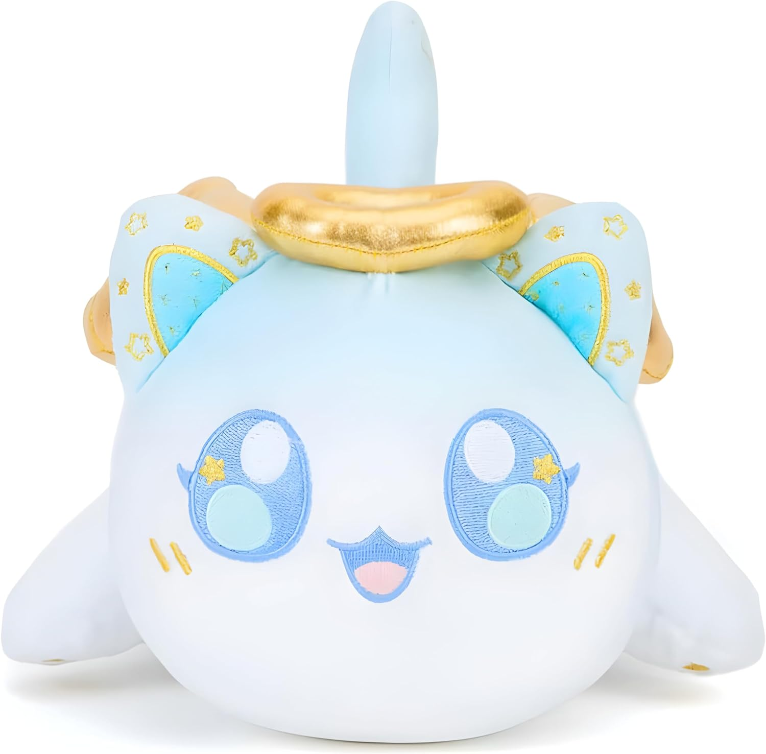 9.8'' Angel Cat Plushies - Cute and Soft Anime Cartoon Stuffed Animal Figure Toy Plush Pillow image number 4